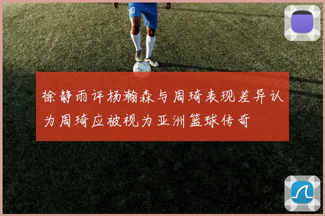 徐静雨评杨瀚森与周琦表现差异认为周琦应被视为亚洲篮球传奇